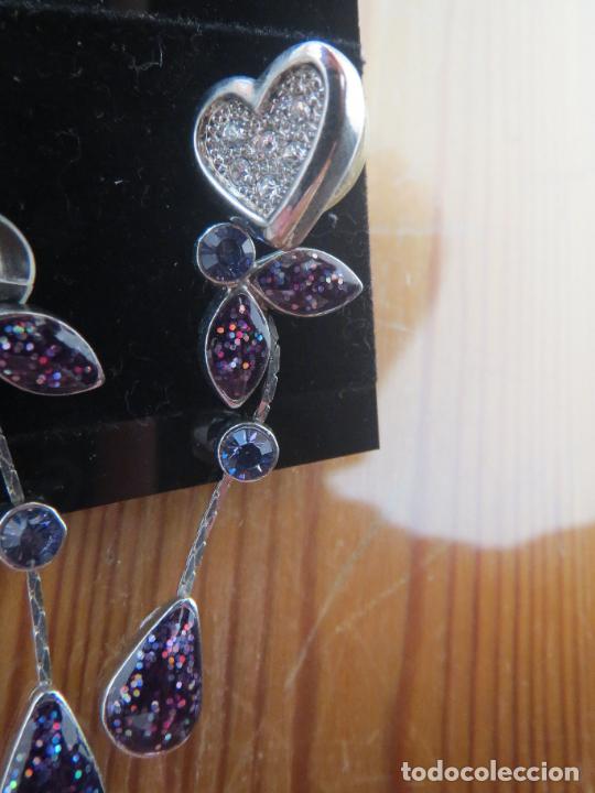 Joyeria: PENDIENTES DOBLE CORAZON BIJOU BRIGITTE NUEVOS - Foto 3