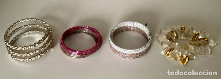 Joyeria: Lote de 4 brazaletes bisuter&iacute;a - Foto 1