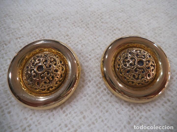 Joyeria: PENDIENTES ( ROSET&Oacute;N DORADO ) ANTIALERGICO - Foto 1