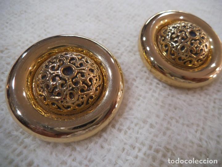Joyeria: PENDIENTES ( ROSET&Oacute;N DORADO ) ANTIALERGICO - Foto 2