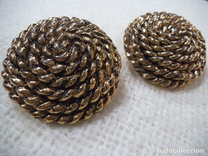 Joyeria: PENDIENTES ( ROSET&Oacute;N CORD&Oacute;N ) DORADO - Foto 1