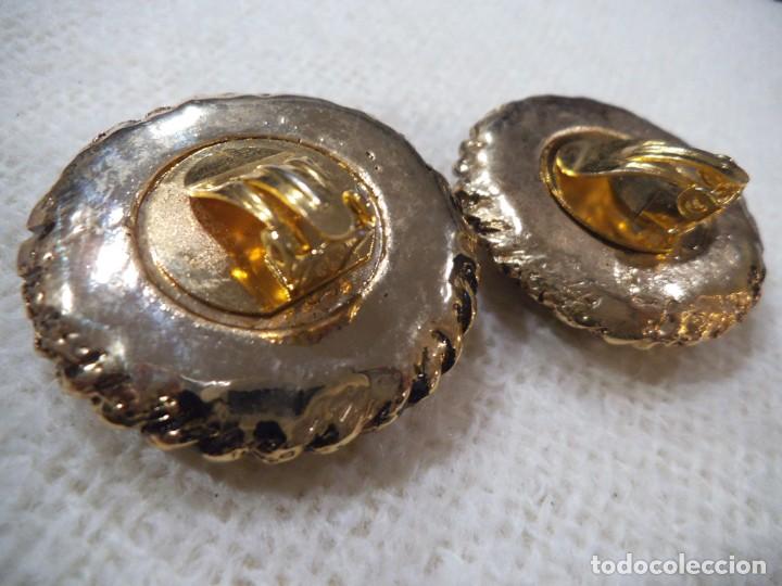 Joyeria: PENDIENTES ( ROSET&Oacute;N CORD&Oacute;N ) DORADO - Foto 5