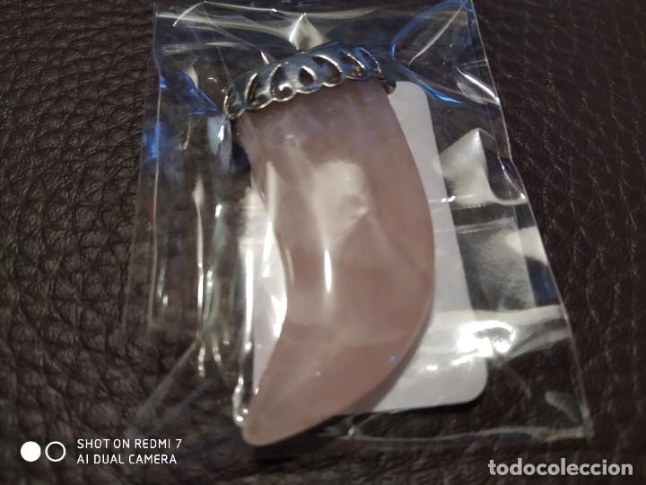 Joyeria: Colgante cuarzo color rosa - Foto 1