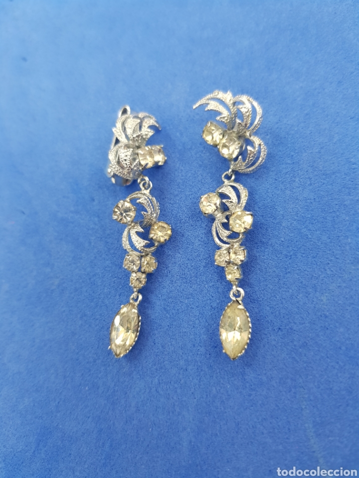 Joyeria: Pendientes antiguos de bisuter&iacute;a - Foto 1