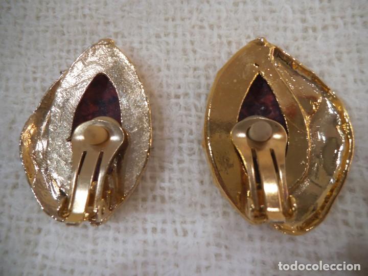 Joyeria: PENDIENTES ( RUSTICOS - GRANATES ) OVALADOS - Foto 6
