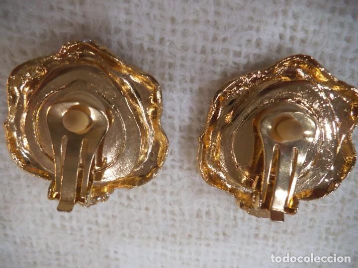 Joyeria: PENDIENTES ( R&Uacute;STICOS - MARR&Oacute;N ) REDONDOS - Foto 5