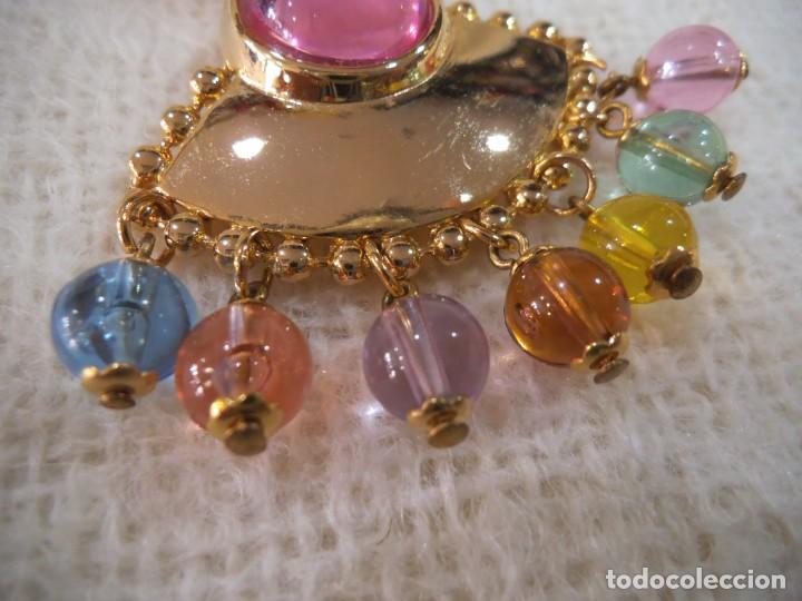 Joyeria: PENDIENTES ( ABANICO ) BOLAS COLORES - Foto 5