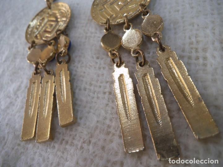 Joyeria: PENDIENTES ( AZTECA - ESMALTE - AZUL ) - Foto 7