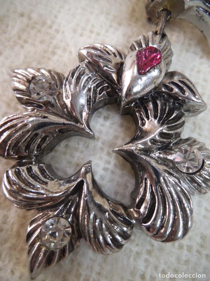 Joyeria: PENDIENTES ( ISABELINOS ) PLATEADO - HOJAS G - Foto 4