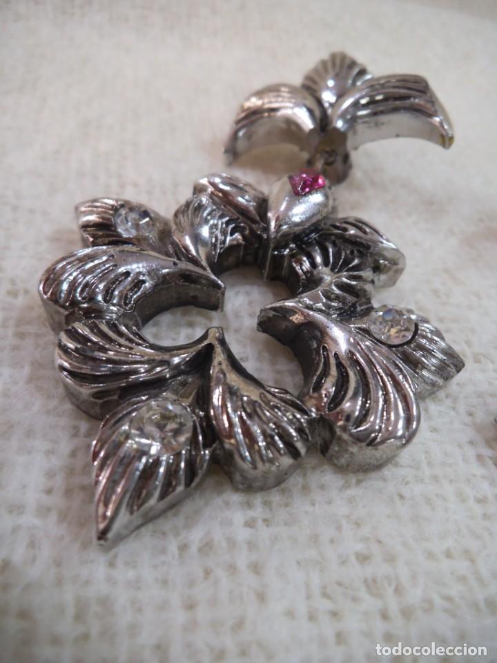 Joyeria: PENDIENTES ( ISABELINOS ) PLATEADO - HOJAS G - Foto 2