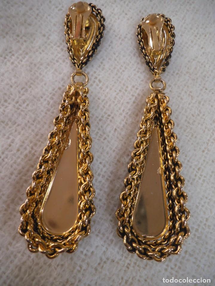 Joyeria: PENDIENTES ( LAGRIMA - AZUL ) CADENA G - Foto 8