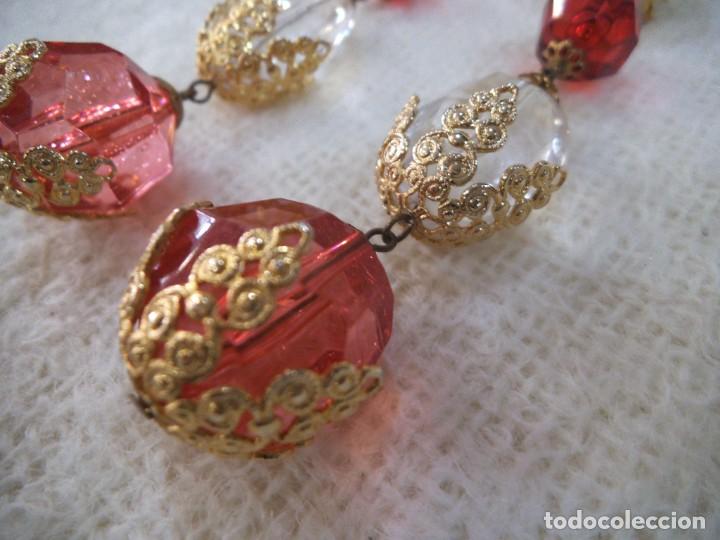 Joyeria: PENDIENTES ( ROJOS ) IMITACI&Oacute;N CRISTAL - Foto 4
