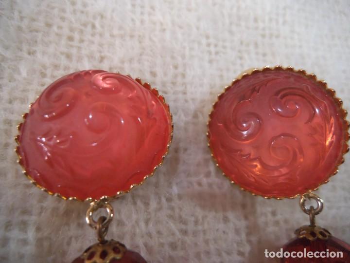 Joyeria: PENDIENTES ( ROJOS ) IMITACI&Oacute;N CRISTAL - Foto 5