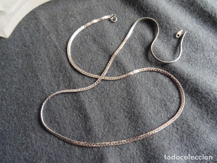 Joyeria: CADENA COLLAR AVON PLATEADA - Foto 2