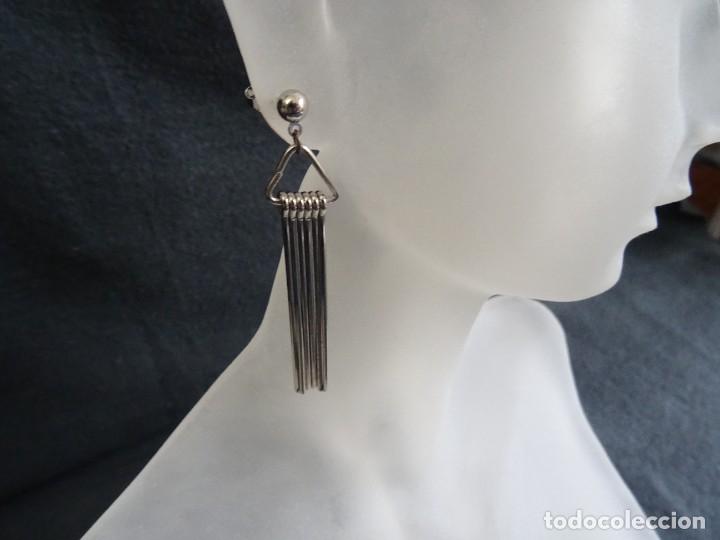 Joyeria: PENDIENTES LARGOS PLATEADOS - Foto 1