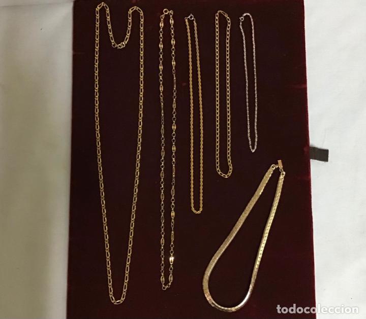 Joyeria: LOTE DE 6 CADENAS DORADAS - Foto 1