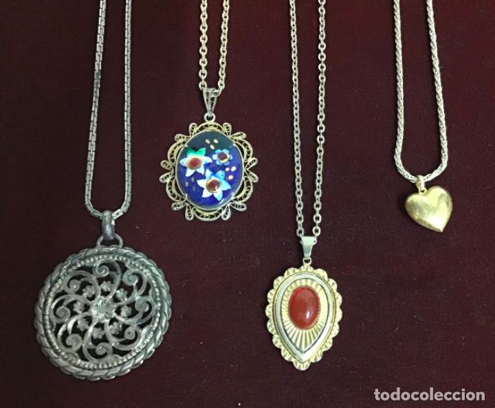 Joyeria: LOTE DE 4 COLGANTES - Foto 1