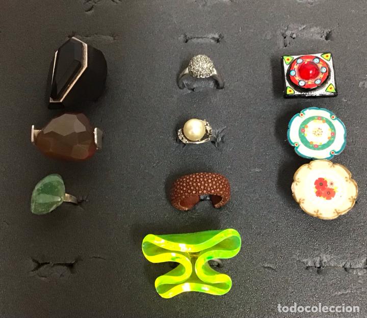 Joyeria: LOTE DE 10 ANILLOS - Foto 1