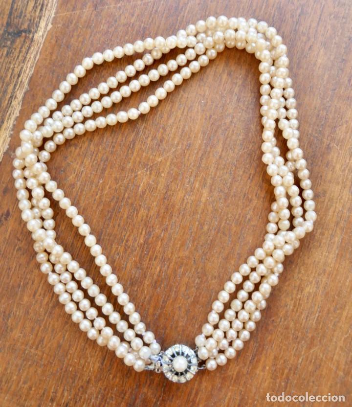 Joyeria: GARGANTILLA IMITANDO PERLA - 40 CM - Foto 1