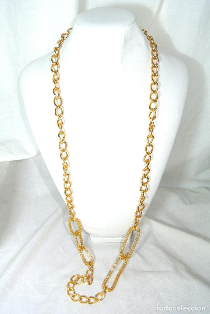 Joyeria: Collar largo color oro, A&ntilde;o 2000, Nuevo - Foto 1