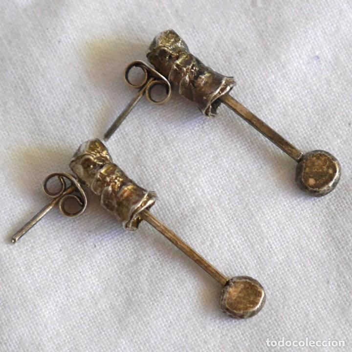Joyeria: Originales pendientes de plata - Foto 1