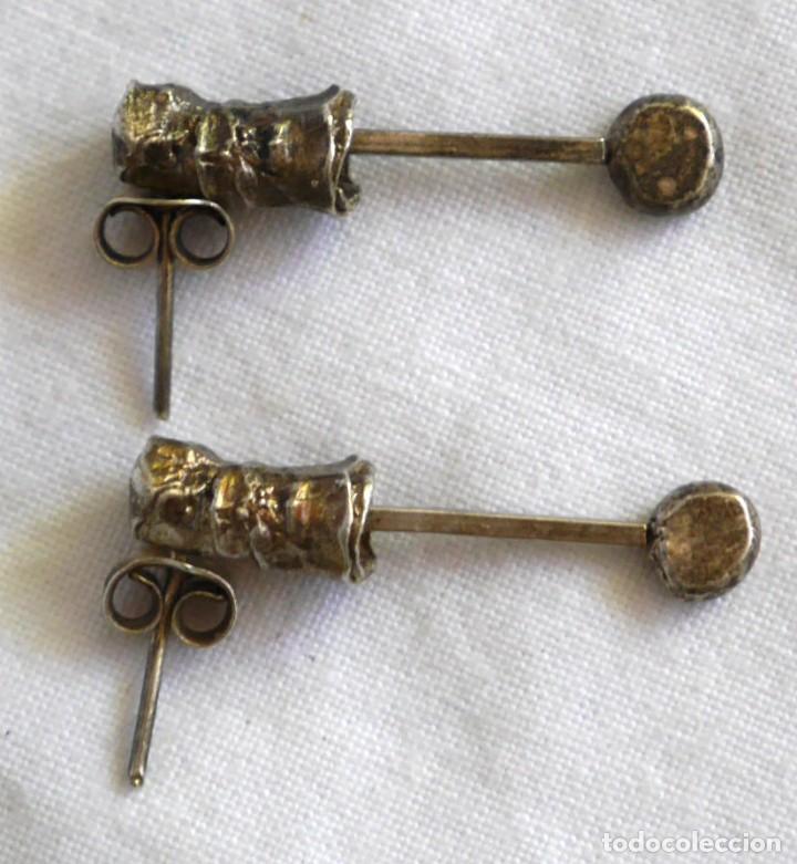 Joyeria: Originales pendientes de plata - Foto 2