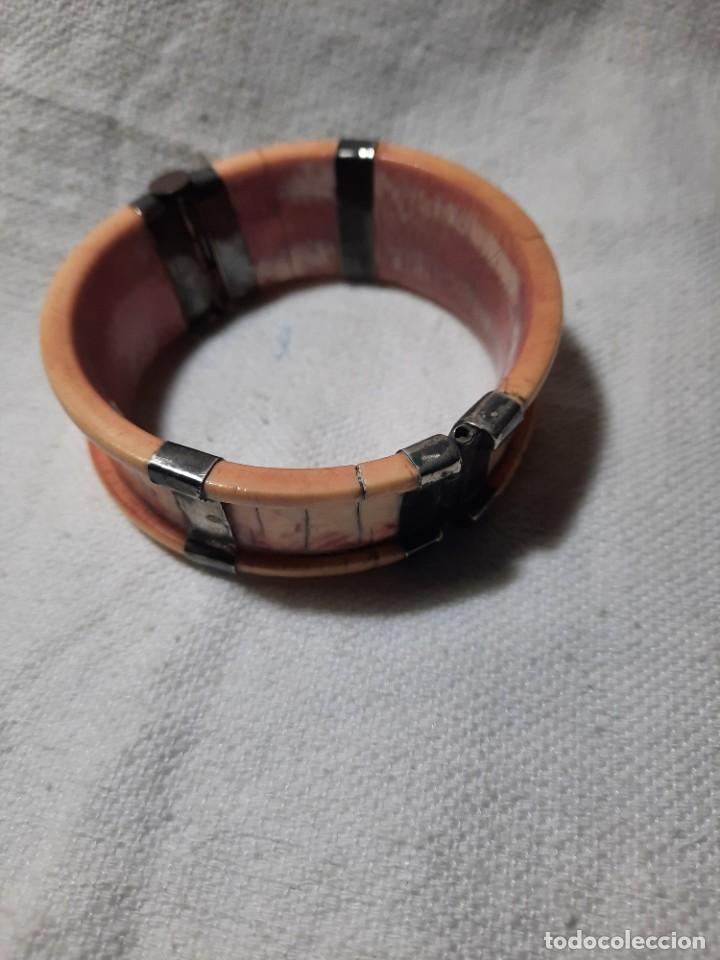 Joyeria: Antigua pulsera de hueso - Foto 1