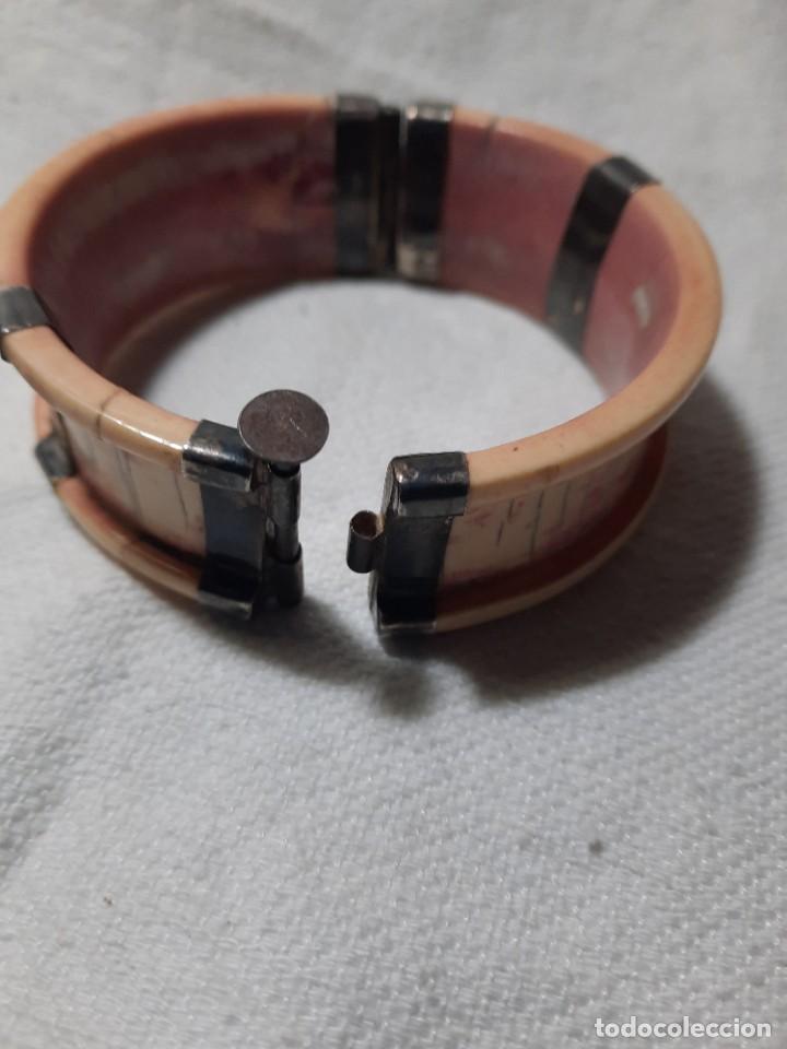 Joyeria: Antigua pulsera de hueso - Foto 3