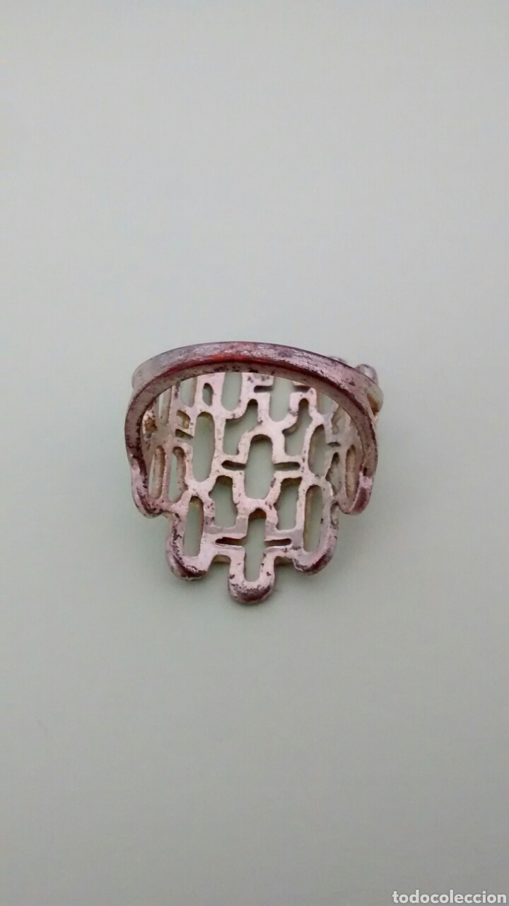 Joyeria: ANILLO METAL CON ENREJADO - Foto 2
