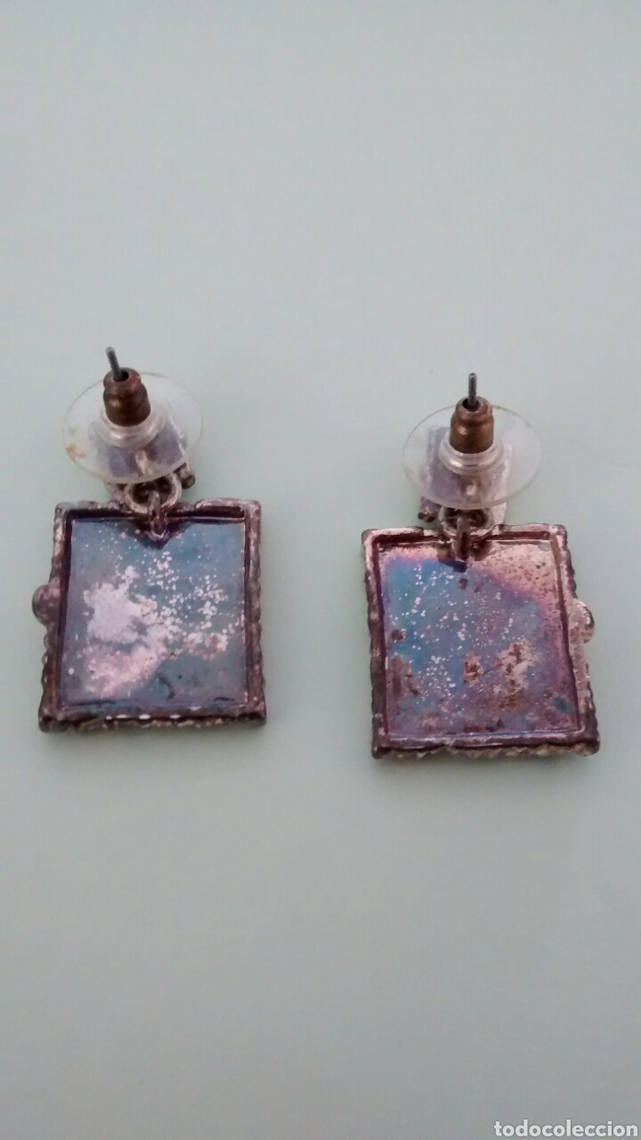Joyeria: CONJUNTO DE COLLAR Y PENDIENTES A JUEGO EN METAL - Foto 5