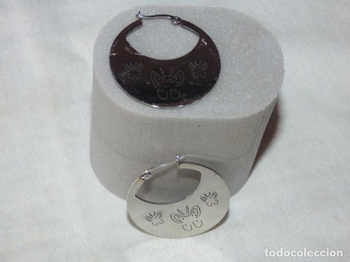 Joyeria: Pendientes acero. - Foto 2