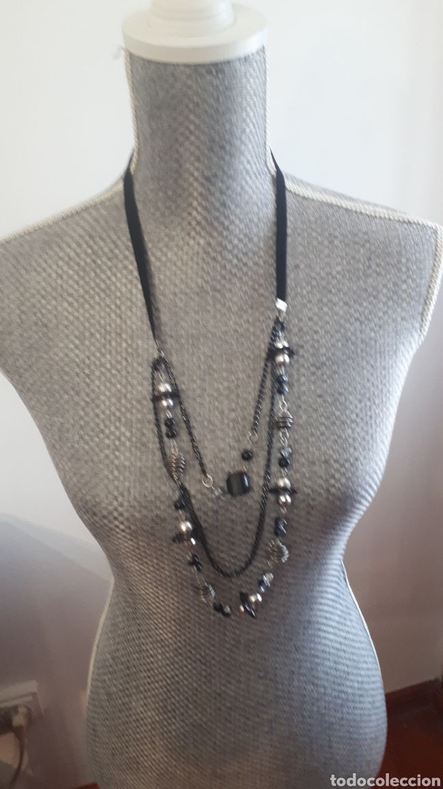 Joalharia: Collar cinta plana terciopelo