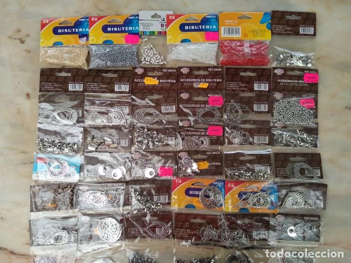 Joyeria: 36 paquetitos abalorios diversos perlas - Foto 1