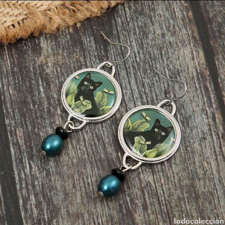 Joyeria: Pendientes Gato Negro ENV&Iacute;O GRATIS!! - Foto 4
