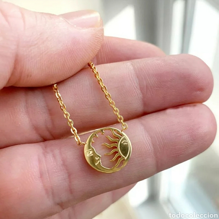 Joyeria: Collar Luna y Sol Acero inoxidable ENV&Iacute;O GRATIS!! - Foto 1