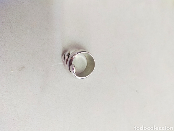 Joyeria: ANILLO O SORTIJA DE METAL PLATEADO. - Foto 5