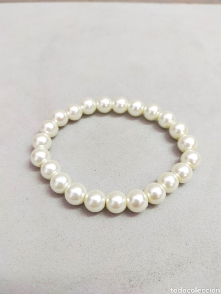 Joyeria: PULSERA DE SIMIL PERLAS, ELASTICA. - Foto 2