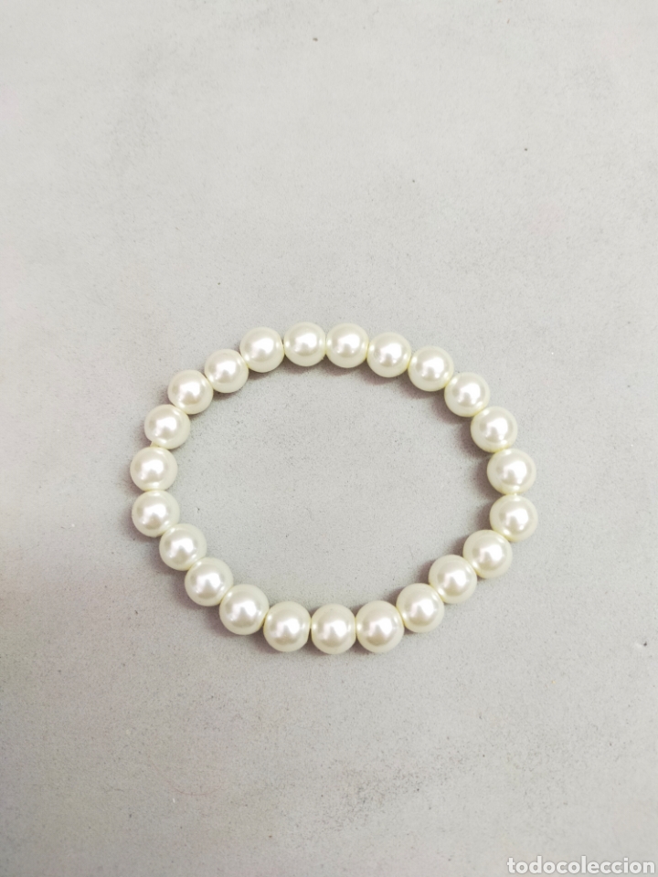 Joyeria: PULSERA DE SIMIL PERLAS, ELASTICA. - Foto 4