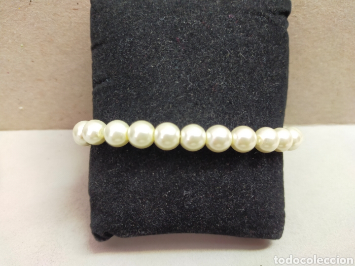 Joyeria: PULSERA DE SIMIL PERLAS, ELASTICA. - Foto 1