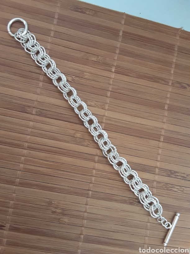 Joyeria: Pulsera ba&ntilde;o de plata