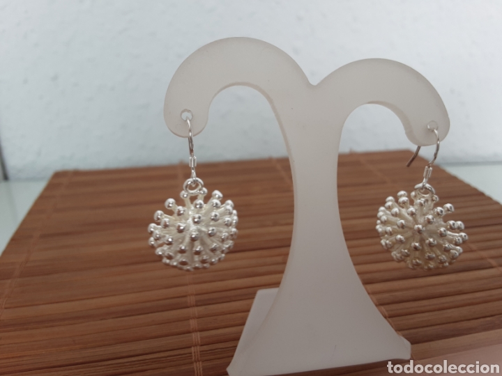 Gioielleria: Pendiente ba&ntilde;o de plata