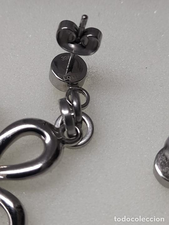 Joyeria: conjunto collar y pendientes - lotus silver style - 398 - Foto 5