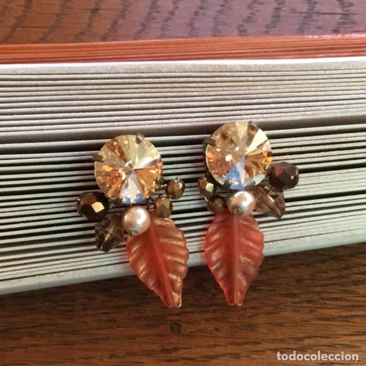 Joyeria: PENDIENTES FLORENTINOS CON CRISTAL. PRESI&Oacute;N - Foto 2