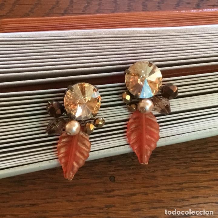 Joyeria: PENDIENTES FLORENTINOS CON CRISTAL. PRESI&Oacute;N - Foto 3