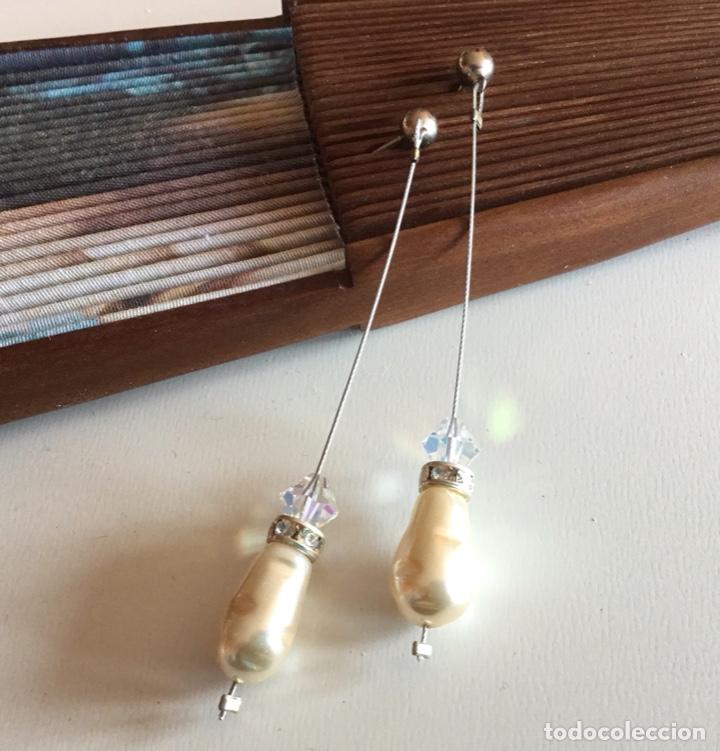 Joyeria: PENDIENTES PERLA BARROCA Y CRISTAL.PRESI&Oacute;N - Foto 1
