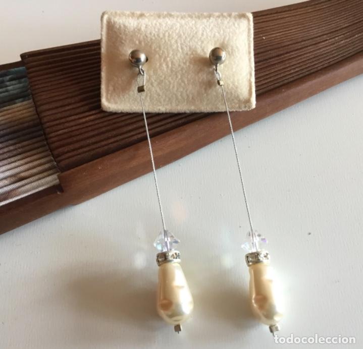 Joyeria: PENDIENTES PERLA BARROCA Y CRISTAL.PRESI&Oacute;N - Foto 5