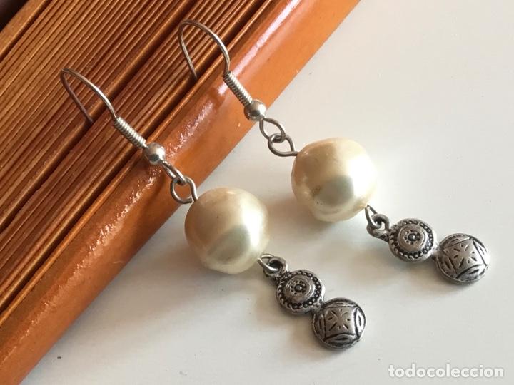 Joyeria: PENDIENTES CON PERLA BARROCA. VINTAGE - Foto 1