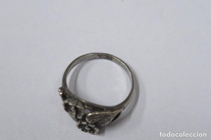 Joyeria: ANILLO DE FLORES. PLATA - Foto 2