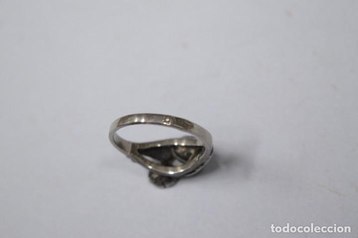 Joyeria: ANILLO DE FLORES. PLATA - Foto 3