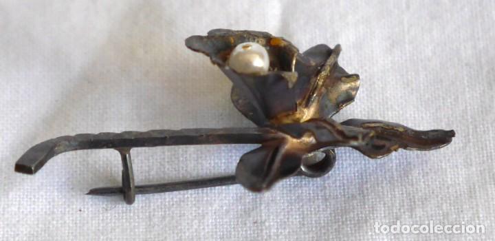 Joyeria: Broche de plata 925 en forma de hojas - Foto 3